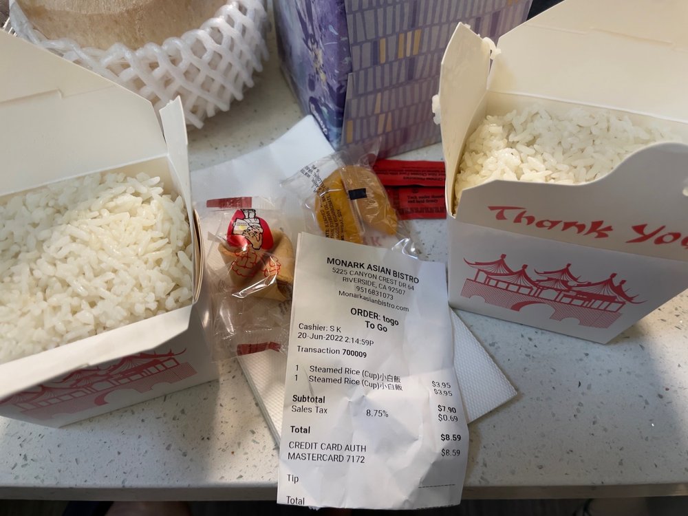 Monark Asian Bistro 5225 Canyon Crest Dr #64, Riverside, CA 92507