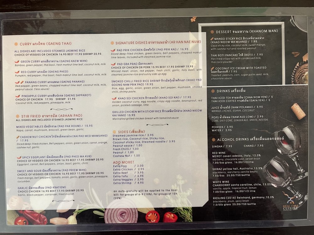 Real Thai PTBO 415 George St N, Peterborough, ON K9H 3R4